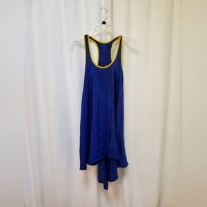 Amanda Uprichard Silk Sporty High Low Dress